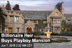 Billionaire Heir Buys Playboy Mansion