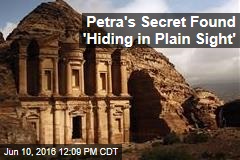 Petra&#39;s Secret Found &#39;Hiding in Plain Sight&#39;