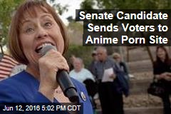 Senate Candidate Sends Voters to Anime Porn Site