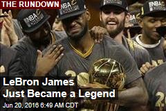 LeBron James Just Became a Legend