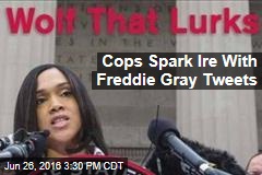 Cops Spark Ire With Freddie Gray Tweets