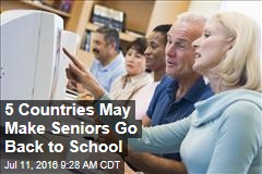 5 Countries May Make Seniors Go Back to School