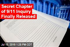 Secret Chapter of 9/11 Inquiry Finally Released