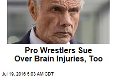 Pro Wrestlers Sue Over Brain Injuries, Too