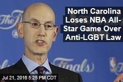 North Carolina Loses NBA All- Star Game Over Anti-LGBT Law
