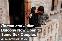 Romeo and Juliet Balcony Now Open to Same-Sex Couples