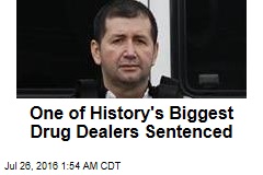 One of History&#39;s Biggest Drug Dealers Sentenced