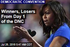 Winners, Losers From Day 1 of the DNC