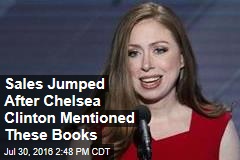 Sales Jumped After Chelsea Clinton Mentioned These Books