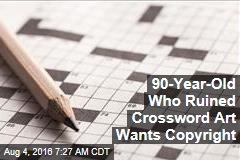 90-Year-Old Who Ruined Crossword Art Wants Copyright