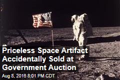 Priceless Space Artifact Accidentally Sold at Government Auction