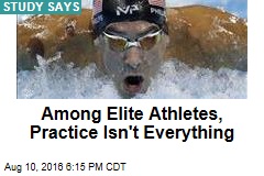 Among Elite Athletes, Practice Isn&#39;t Everything