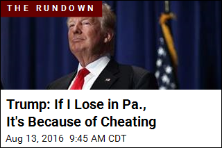 Trump: Only Cheating Can Cost Me Pennsylvania
