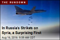 In Russia&#39;s Strikes on Syria, a Surprising First