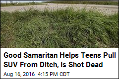 Good Samaritan Helps Teens Pull SUV From Ditch, Is Shot Dead