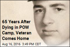 Remains of Korean War POW Return Home After 65 Years