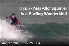 7-Year-Old Hangs 10 Like the Pros