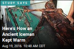 Here&#39;s How an Ancient Iceman Kept Warm