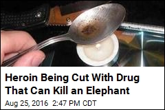 Heroin Being Cut With Drug That Can Kill an Elephant