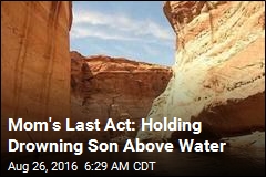 Mom&#39;s Last Act: Holding Drowning Son Above Water