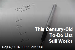 This Century-Old To-Do List Still Works