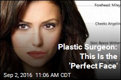 Plastic Surgeon: This Is the &#39;Perfect Face&#39;