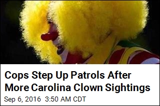 Cops Step Up Patrols After More SC Clown Sightings