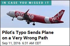 Pilot&#39;s Typo Sends Plane on a Very Wrong Path