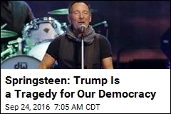 Springsteen: Trump Is a Moron