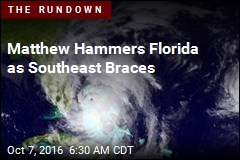 Now a Category 3, Matthew Hammers Florida