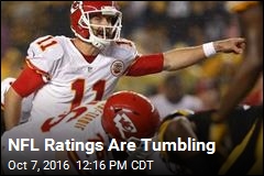 NFL Ratings Are Tumbling