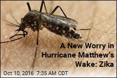 A New Worry in Hurricane Matthew&#39;s Wake: Zika