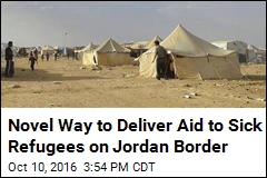 Refugees on Jordan Border May Finally Get Supplies Via Cranes