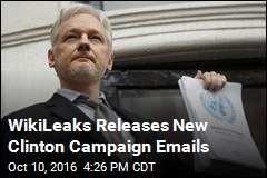 WikiLeaks Releases New Clinton Campaign Emails