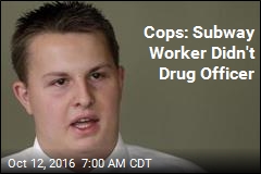 Cops: Subway Worker Didn&#39;t Drug Officer