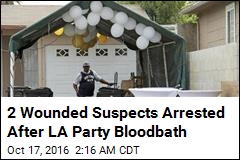 2 Wounded Men Arrested in LA Party Shooting