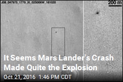 Image Appears to Prove Martian Lander Exploded