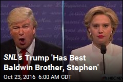SNL&#39;s Trump &#39;Has Best Baldwin Brother, Stephen&#39;