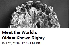 Meet the World&#39;s Oldest Known Righty