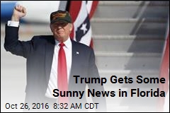 Trump Gets Some Sunny News in Florida