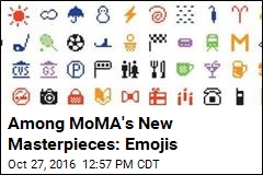 Among MoMA&#39;s New Masterpieces: Emojis
