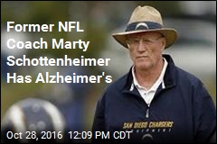Former NFL Coach Marty Schottenheimer Has Alzheimer&#39;s