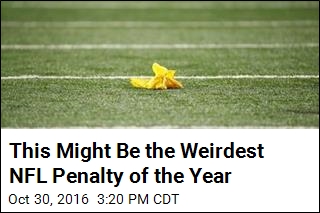 This Might Be the Weirdest NFL Penalty of the Year