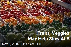Fruits, Veggies May Help Slow ALS