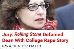 Jury Rules Against Rolling Stone in Rape Article Defamation Trial