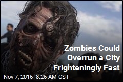 Zombies Could Overrun a City Frighteningly Fast