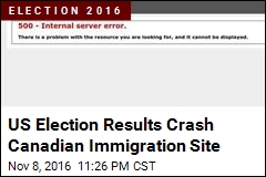 Americans May Have Crashed Canadian Immigration Site