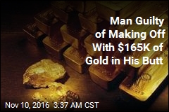 Ex-Mint Worker Guilty of Stealing $165K in Gold in His Butt