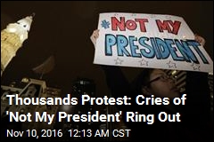 Thousands Across US Protest Trump Win