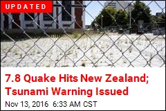 7.4 Quake Hits New Zealand Near Area Devastated in &#39;11